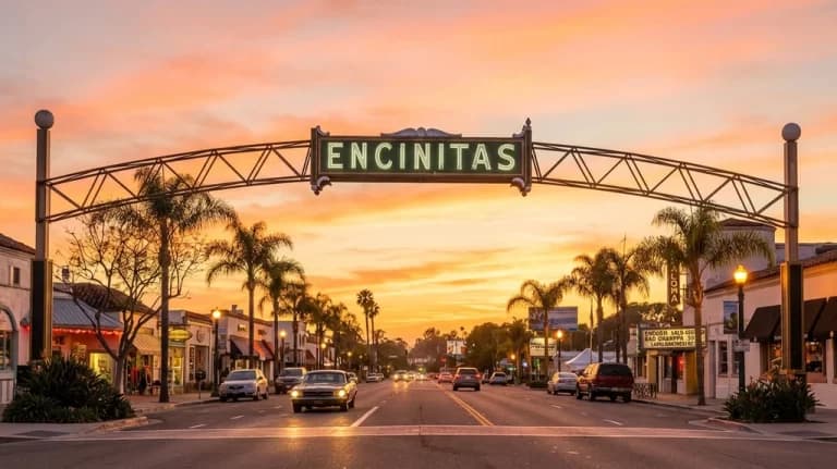 View of Encinitas, California