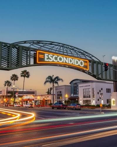 View of Escondido, California