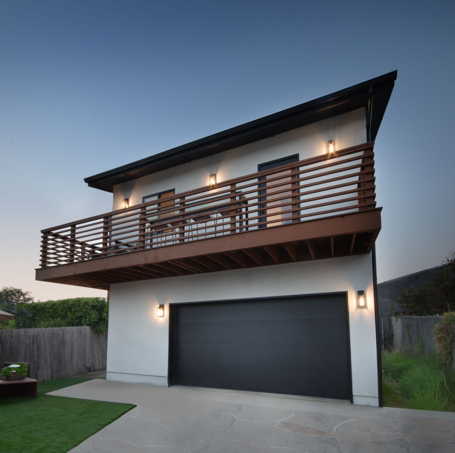Completed Nucave ADU with modern exterior in San Diego County
